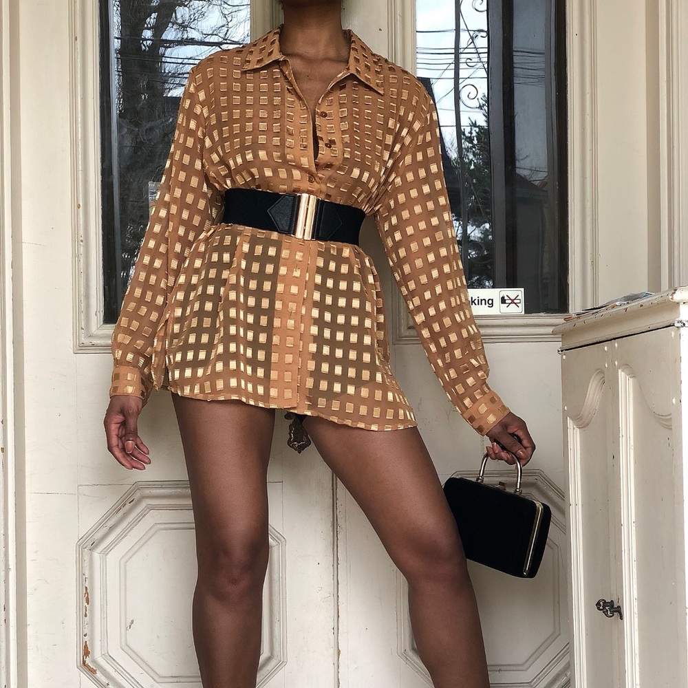 Vintage Sheer Blouse (SOLD)